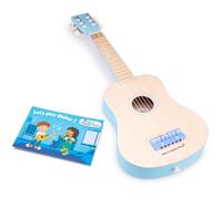 New Classic Toys - 10301 - Instruments de Musique - Guitare - Naturelle/Bleue