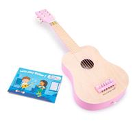 New Classic Toys - 10302 - Instruments de Musique - Guitare - Naturelle/Rose