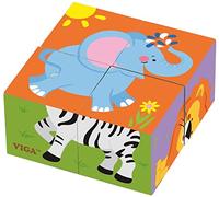 VIGA Jouet Animaux de ferme – Jeu d’imitation éducatif pour enfants