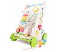 New Classic Toys Chariot D'activités 32 X 32 X 49 Cm Bois Multicolore