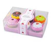 New Classic Toys cupcake assortiment junior 13,5 cm bois 7 pièces Multicolore G