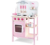 New Classic Toys Houten Kinderkeuken Bon Appetit Roze - 55 x 30 x 89 cm G
