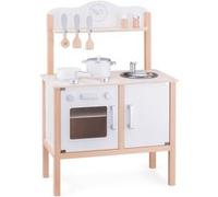 New Classic Toys Houten Kinderkeuken Bon Appetit Wit - 55 x 30 x 89 cm G