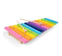 New Classic Toys Instrument de Musique pour débutants Coloré Xylophone à 12 Tons