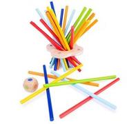 New Classic Toys jeu de bâtons 90 x 18 cm en bois 30 pièces Multicolore G