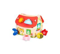 New Classic Toys Maison des Formes Jeu Éducatif pour Enfants 10563 Multicolore
