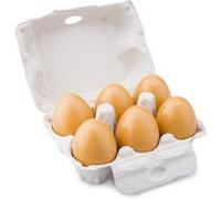 New Classic Toys oeufs en bois junior 7 pièces G
