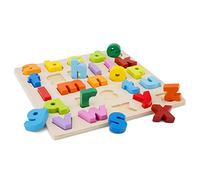 New Classic Toys- Puzzle Alphabet (Lowercase), 10535, Multicolore Color