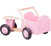 New Classic Toys triporteur / porteur Jeu d’Imitation Éducative pour Enfants, Rose