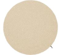 New Colours Tapis de boules de feutre Rond ø 180 cm Beige