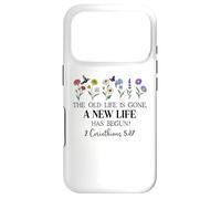 New Creation in Christ 2 Corinthians 5 17 New Life Christian Coque pour iPhone 17 Pro