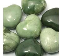 NEW Cœur en cristal Jade - 4 cm