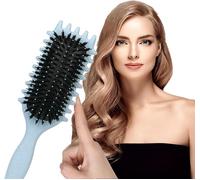 New Curly Hair Brush,Curl Defining Brush,Curl Defining Brush for Detangling,Shaping,Defining Hair,Unisex (C)