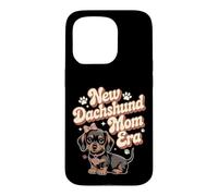 New Dachshund Mom Era Motif Maman Teckel Mignon Coque pour iPhone 15 Pro