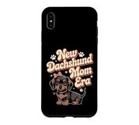 New Dachshund Mom Era Motif Maman Teckel Mignon Coque pour iPhone XS Max