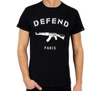 New Defend Paris Ak47 Funny Tumblr Tshirt New Men's T-Shirt Tee -