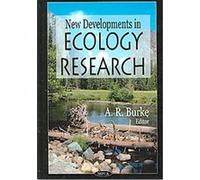 New Developments in Ecology Research A. R. Burk (Auteur)
