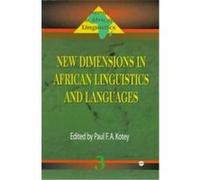 New Dimensions in African Linguistics and Languages, Trends in African Linguistics, 3 Conference on African Linguistics 1996 University of Florida) (Auteur)