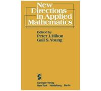 New Directions In Applied Mathematics
