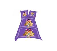 New Discount Parure de Lit Winx Club - Housse de Couette Winx Club 140x200 cm + Taie d'oreiller 65x65 cm en Coton (Parure Housse DE Couette Winx Club)