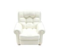 New Doll House Mini Sofa Decoration Decoration Miniature Home Decoration Simulation Accessories Personalized Decoration Creative Accessories Decompression Toys(White)