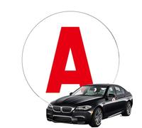 New Driver Magnet, Letter a Driver in Training Car Magnet, French Language Bumper Decal, Weatherproof Sticker, Suitable for Women, Teens, Adults, Rookie Driving Awareness