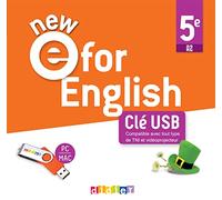 NEW E For English 5e - ed. 2022 - Clé USB classe