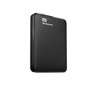 Disque Dur WD Elements, 1,5 To, Noir Noir