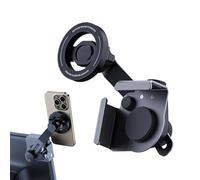 New Energy Support magnétique pour téléphone de voiture monté latéralement pour écrans de véhicules - Support réglable multi-angle en d'aluminium | Support magnétique robuste pour smartphone