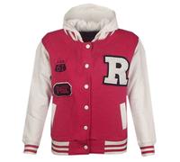 New Enfants Filles Garçons Baseball Veste Capuche R Mode Fox 61 Taille 7-13YEAR