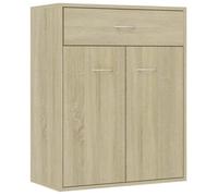 *NEW Enfilade Commode intérieure - Buffet Chêne sonoma 60x30x75 cm Classique - Bois d'ingénierie CL65587