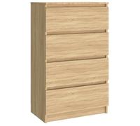 *NEW Enfilade Commode intérieure - Buffet Chêne sonoma 60x35x98,5 cm Classique - Bois d'ingénierie CL97555