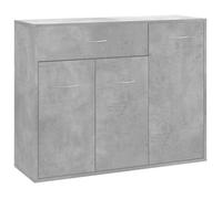 *NEW Enfilade Commode intérieure - Buffet Gris béton 88x30x70 cm Classique - Bois d'ingénierie CL45891