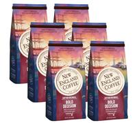 New England Coffee Bold Decision - Lot de 6 sachets de café de terre de 10 onces