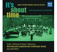 New England Conservatory Symphonic Winds - It's About Time-Music for Wind Ensemble Jazz Soloists by Guillermo Klein, Greg McLean, Dave Rivello and James Stephenson [Import]