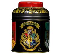 New English Teas Boîte à thé Harry Potter avec écusson de la maison de Poudlard avec 80 sachets de thé pour petit déjeuner anglais