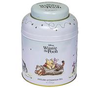 New English Teas Boîte à thé Winnie l'ourson et ses amis avec 80 sachets de thé pour petit-déjeuner anglais