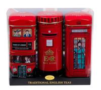 New English Teas Heritage Range Coffret cadeau de 3 boîtes à thé English Tea Selection 84 g