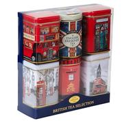 New English Teas Mini boîte à thé britannique 140 g