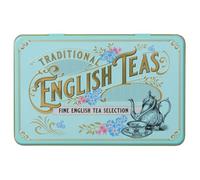 New English Teas Vintage Victorian Tea Caddy, 72 bags