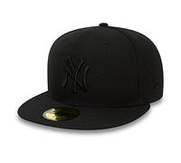 New Era 10000103 - Casquette de Baseball - Homme - Noir (Black) - X-Small (Taille Fabricant: 7)