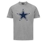 New Era 11073672 - T-Shirt - Manches Courtes - Homme - Gris (Heather Grey) - Large (Taille Fabricant: L)