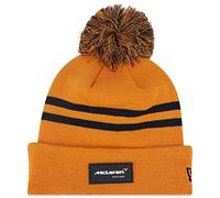 New Era 2023 McLaren Essential Cuff Pom Beanie (Papaya)