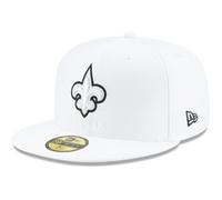 New Era 59Fifty Cap - PLATINUM Sideline New Orleans Saints 7 3/8