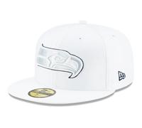 New Era 59Fifty Cap - PLATINUM Sideline NFL Seattle Seahawks 7 1/4