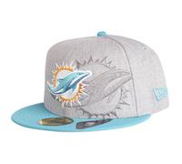 New Era 59Fifty Cap - SCREENING NFL Miami Dolphins gris