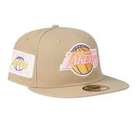 New Era 59Fifty Fitted Cap - Los Angeles Lakers Camel Beige