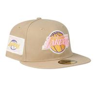 New Era 59Fifty Fitted Cap - Los Angeles Lakers camel beige 7 5/8