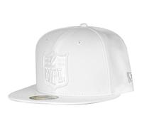 New Era 59Fifty Fitted Cap - NFL Shield Logo Blanc