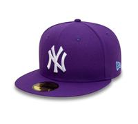 New Era Casquette 59FIFTY NFL NBA MLB Limited Edition pour homme, Yankees New York violet/blanc, 60-61